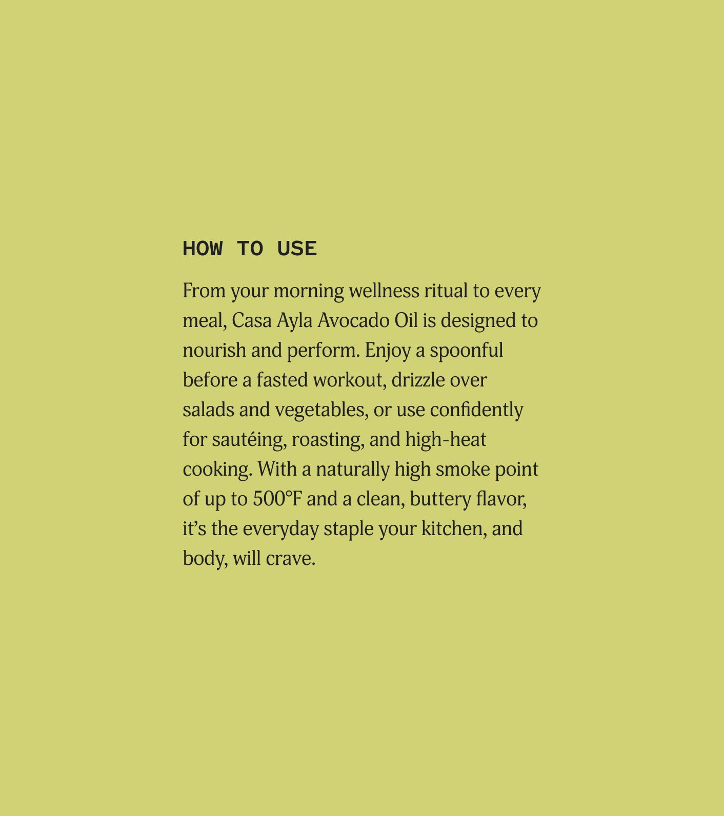 Avocado Oil